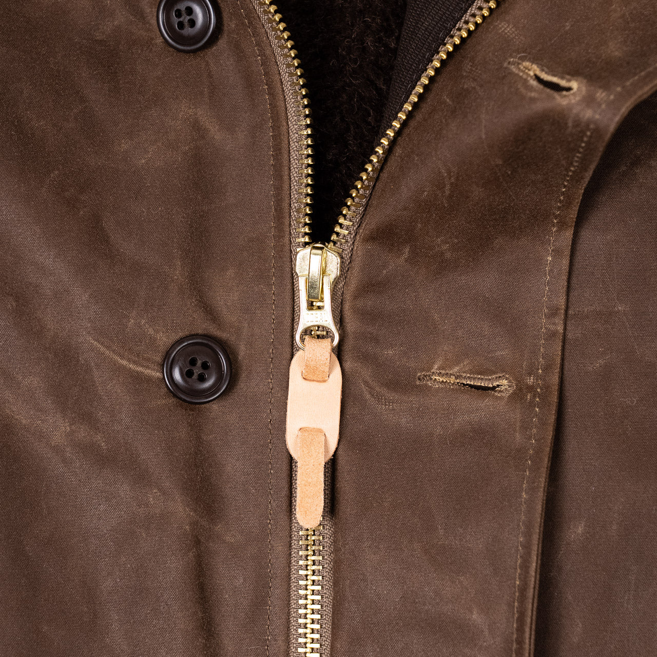 Deck Jacket Tan Waxed