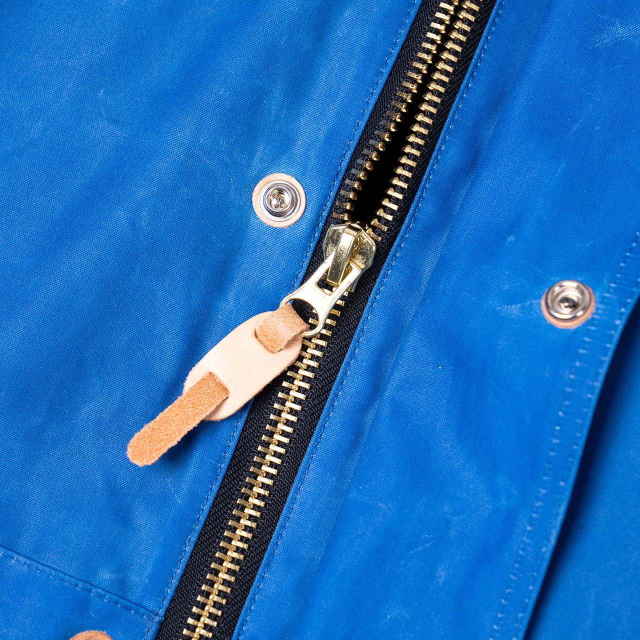 Mountain Jacket Hellblau Waxed