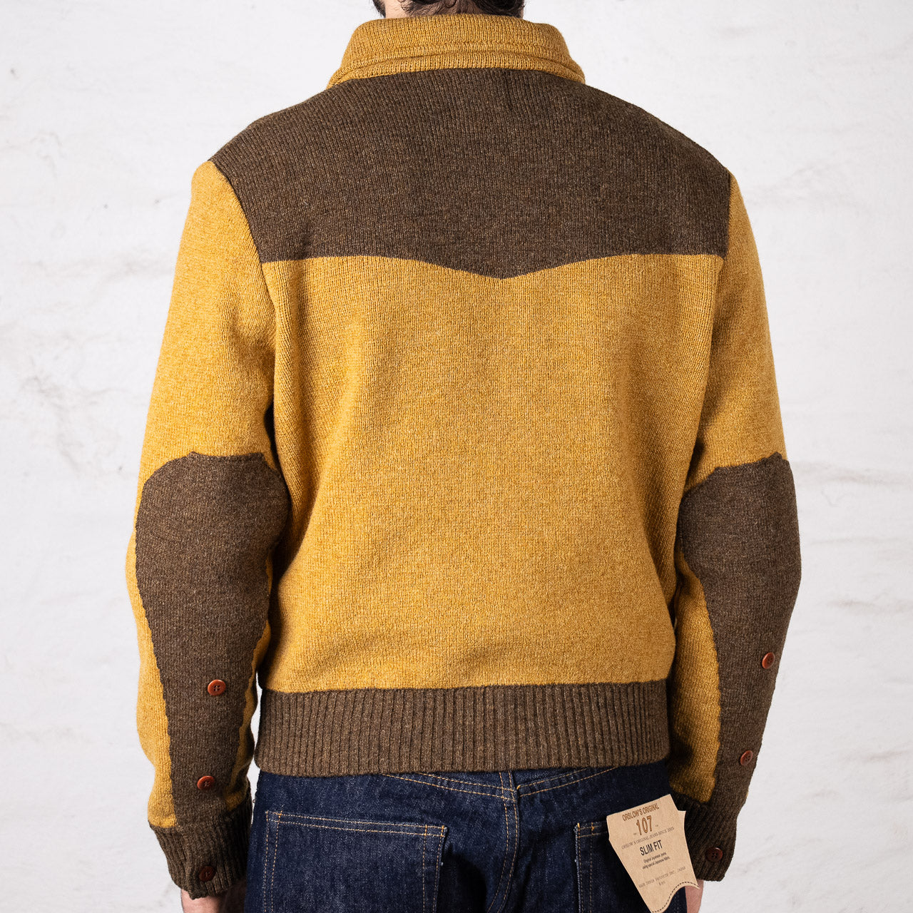 Short Jacket, Color: Ocra Brown