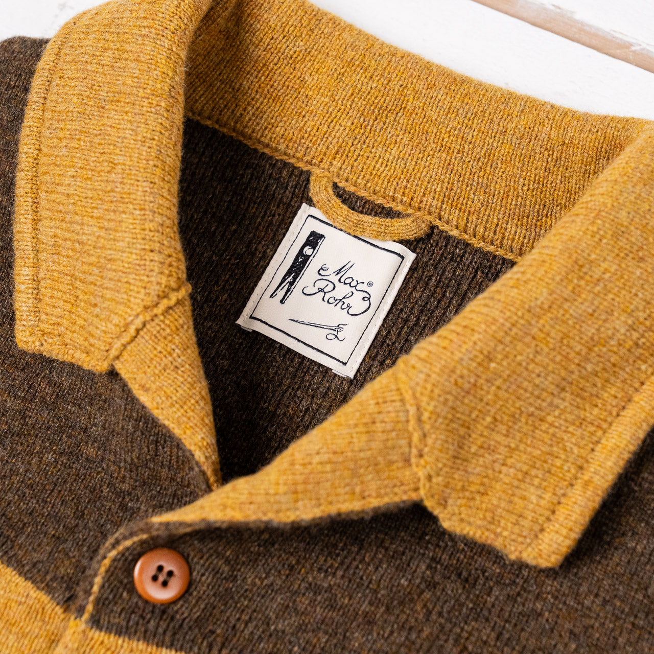 Short Jacket, Color: Ocra Brown