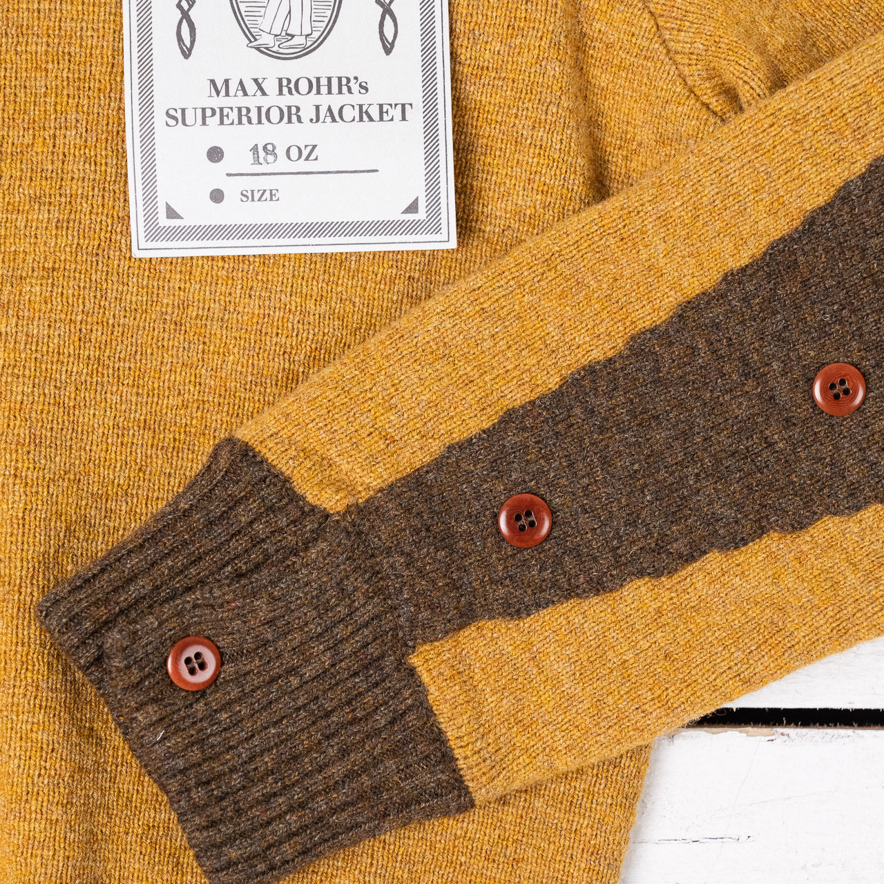 Short Jacket, Color: Ocra Brown
