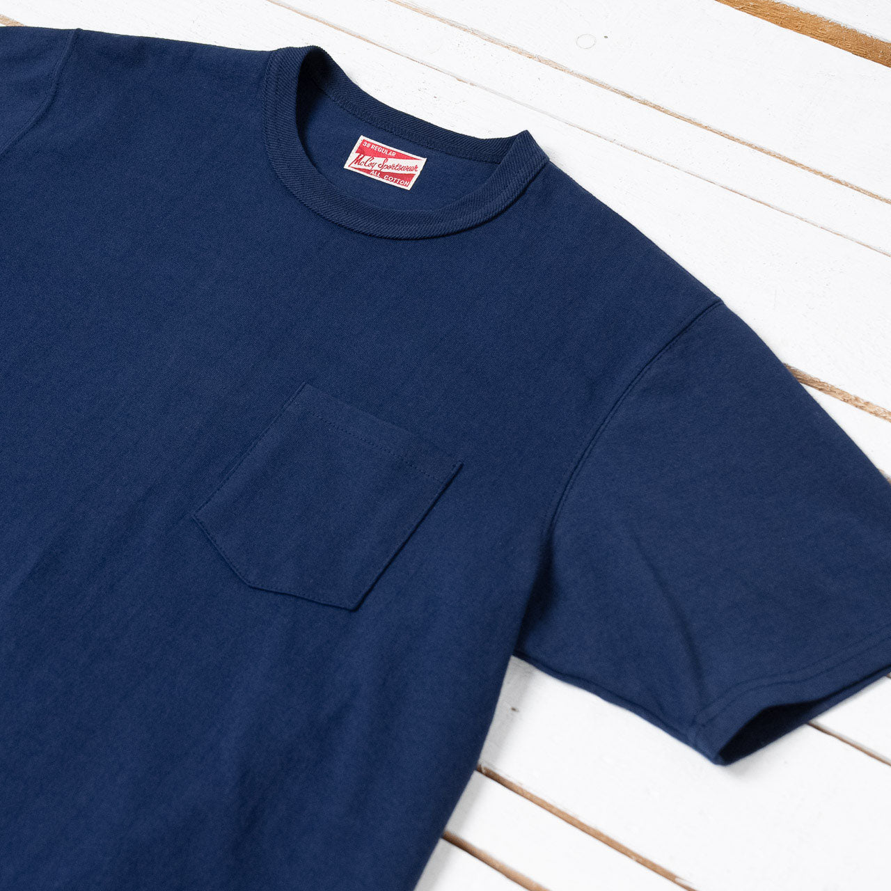 Joe McCoy Pocket Tee Navy
