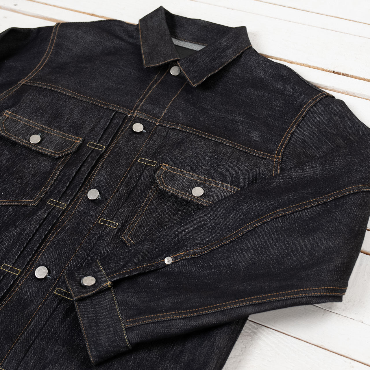 Momotaro #002 Silk Denim Jacket