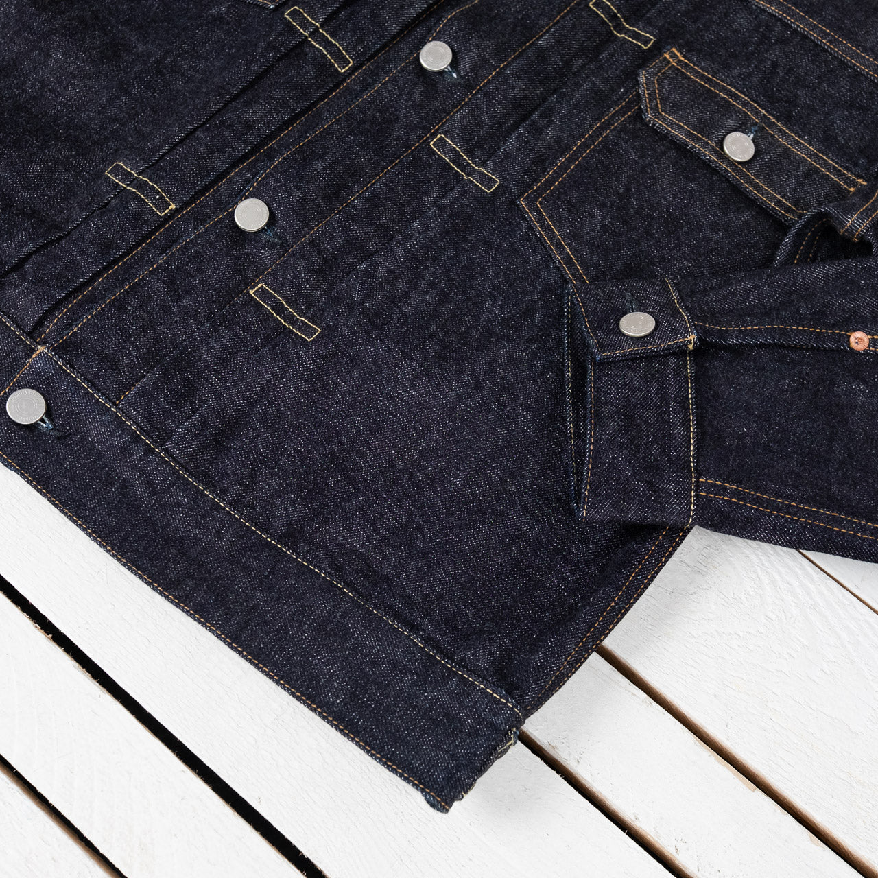 #002 Classic Denim Jacket 15.7 oz.