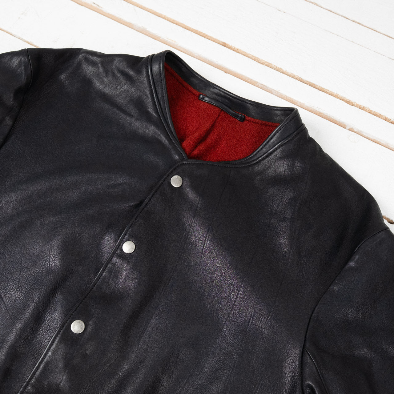 Bertolt Jacket Horse Hide Dark Navy