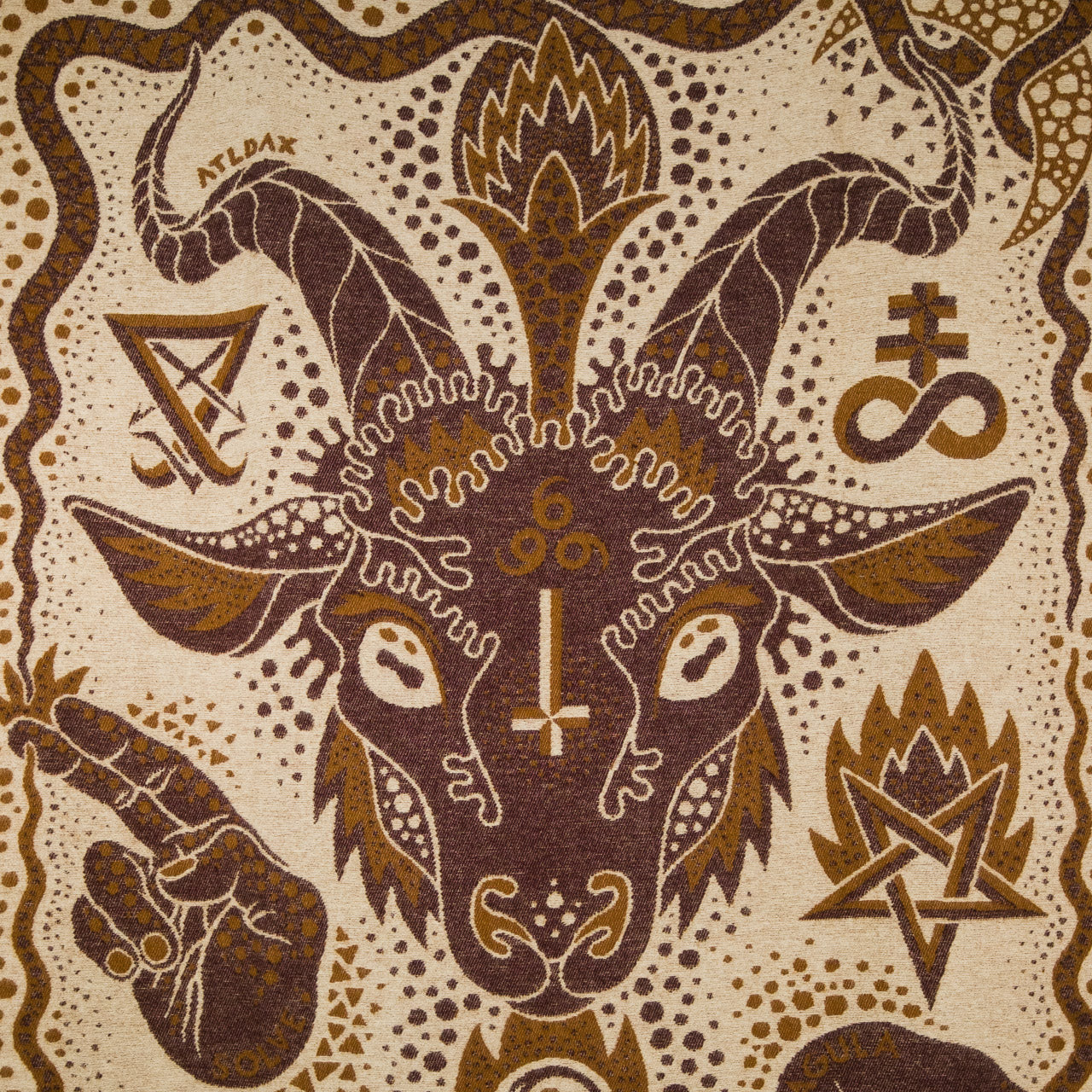 Indigofera x Björn Atldax Baphomet Blanket