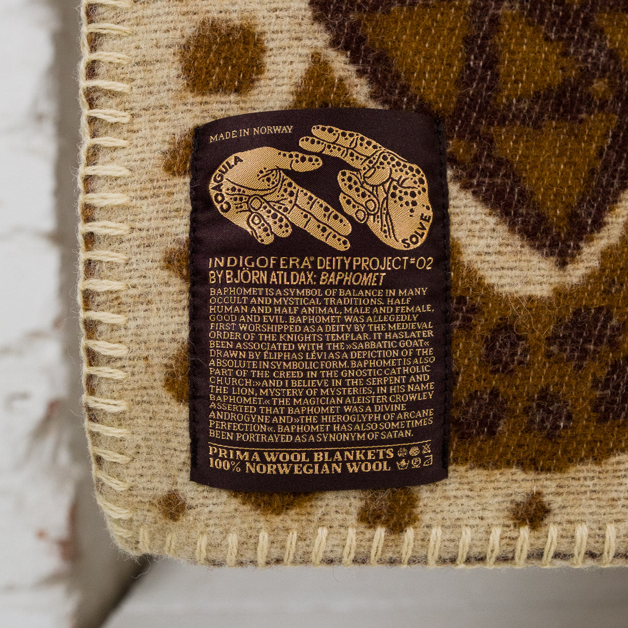 Indigofera x Björn Atldax Baphomet Blanket