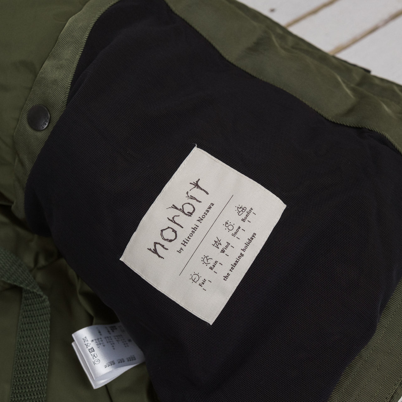 3Way Hooded Down Jacket Oliv