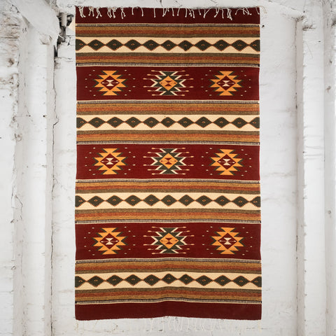 Oaxaca Carpet wallpaper Zapoteco 165 x 100cm 