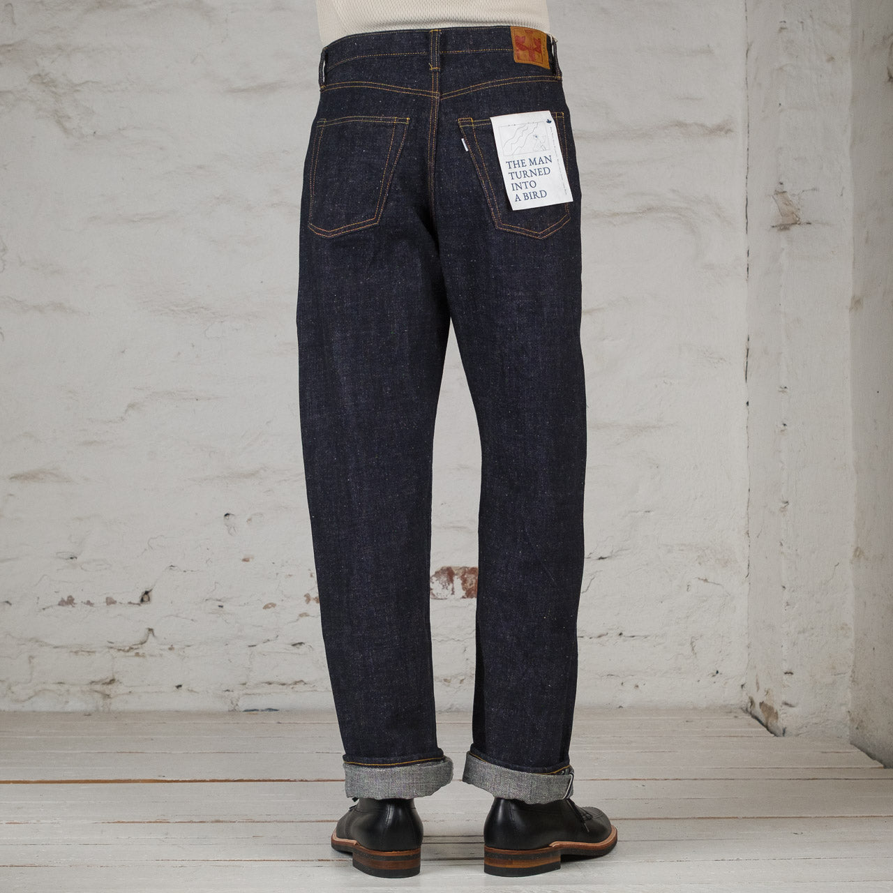 0811 15,5 oz. Slub Nep Loose Fit Jeans