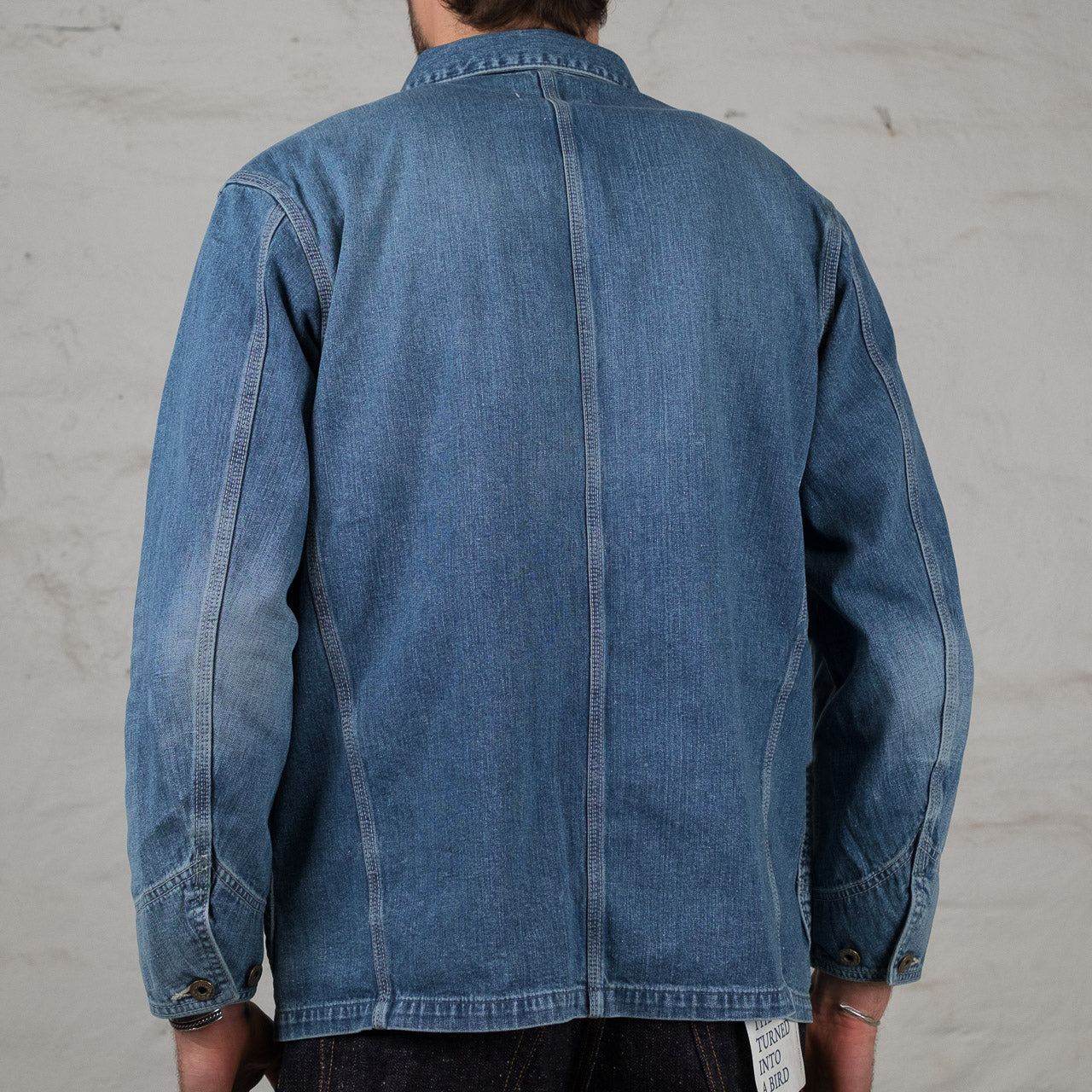 11.5 oz. Nep Denim 30's Coverall 3Years Wash