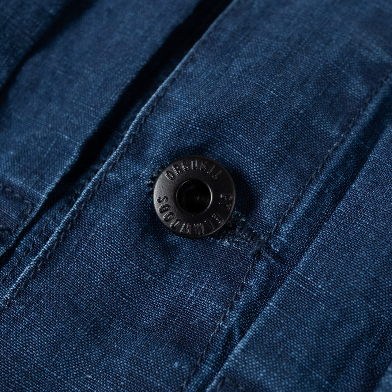 Indigo Linen Jacket
