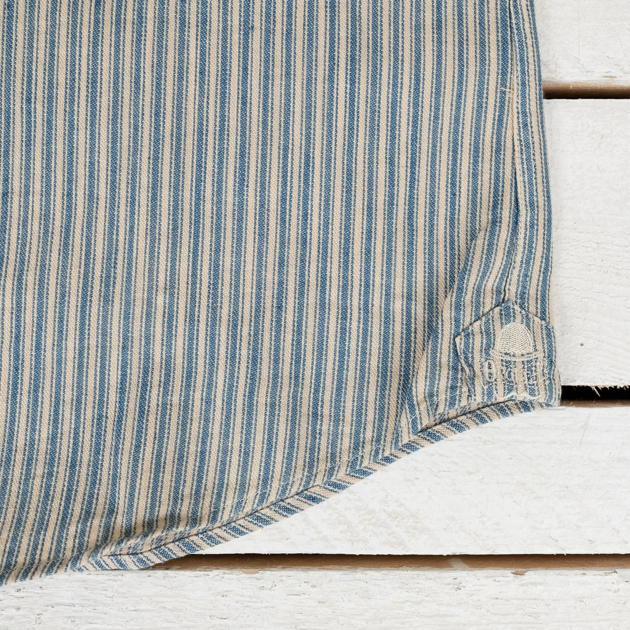 Windsor Collar Shirt Indigo Stripe