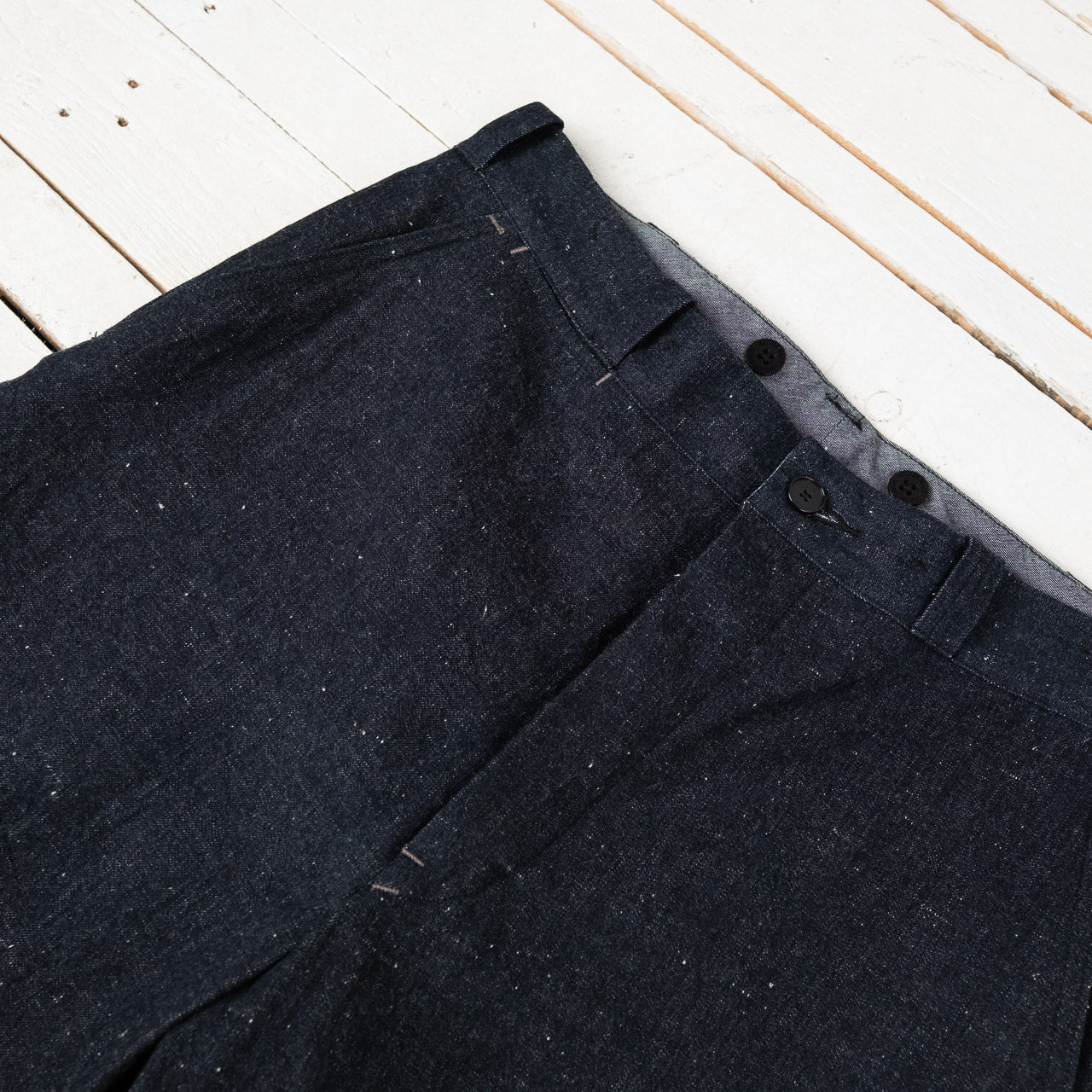 Split Pocket Regent Trouser Indigo