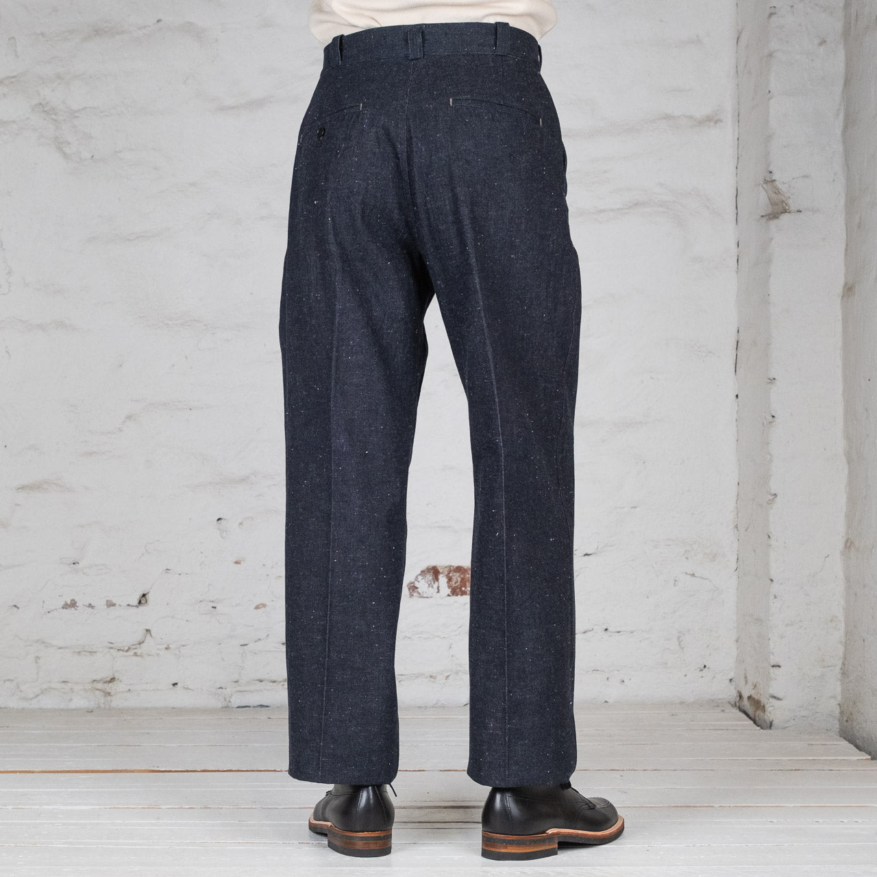 Split Pocket Regent Trouser Indigo