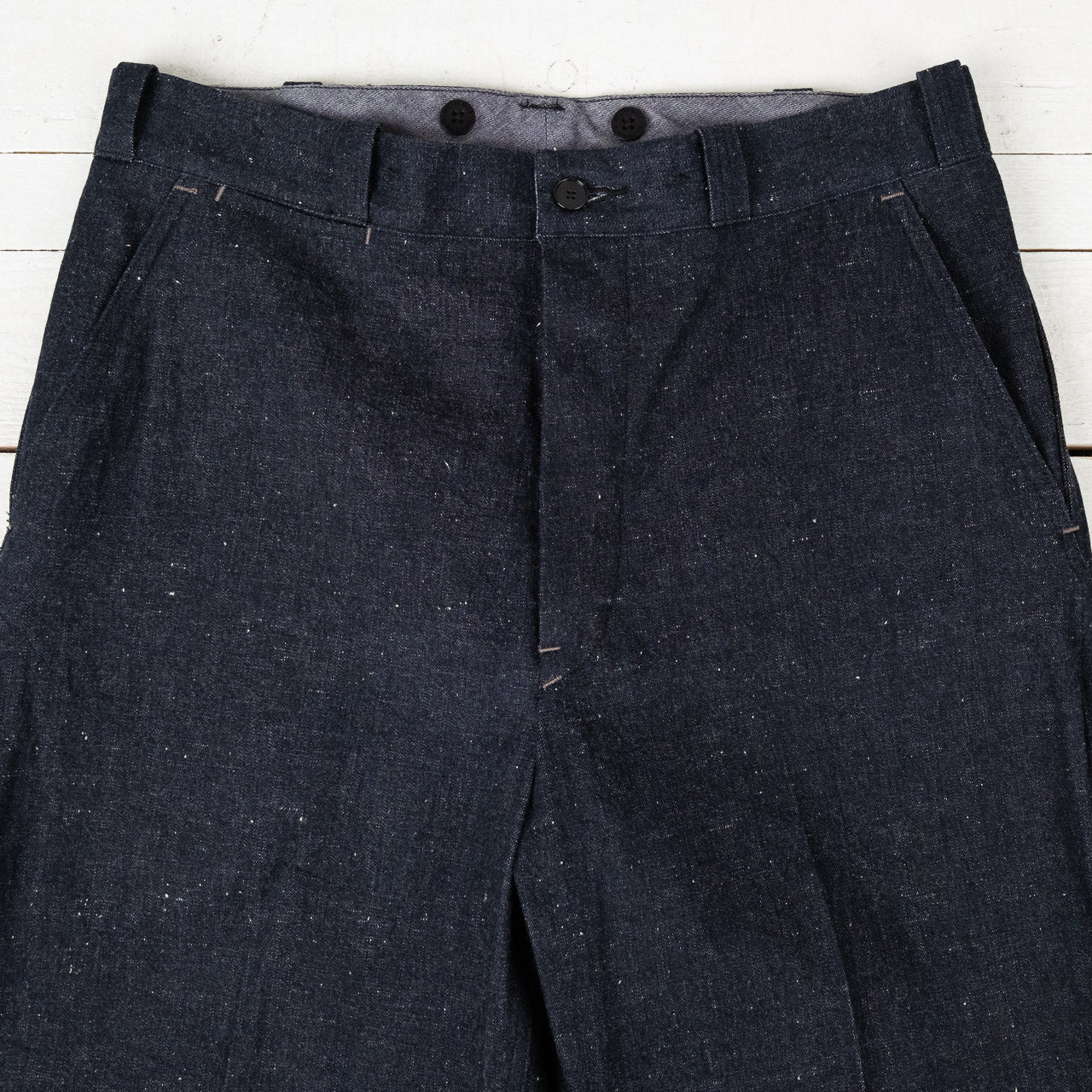 Split Pocket Regent Trouser Indigo