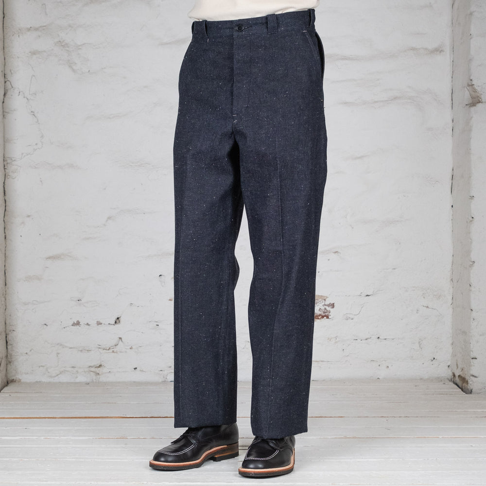 Split Pocket Regent Trouser Indigo