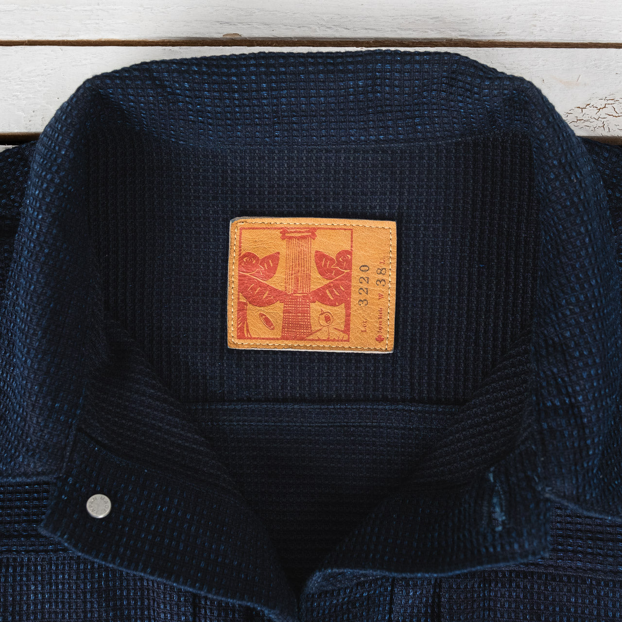 12 oz. Cube Sashiko Denim Jacket Type II