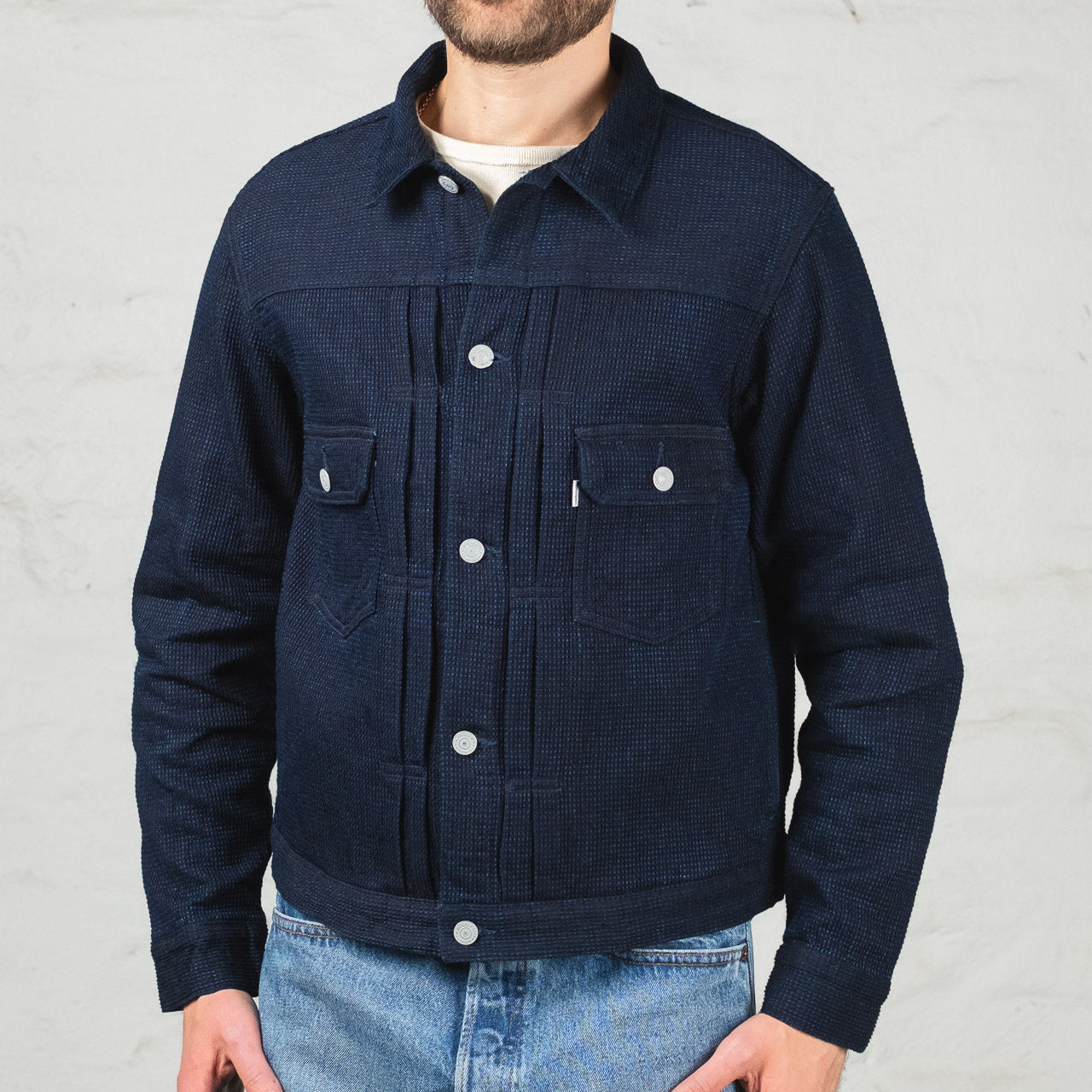 の 人気アイテムランキング Denim Sashiko Cube oz. 12 Jacket II Type ジャケット・アウター