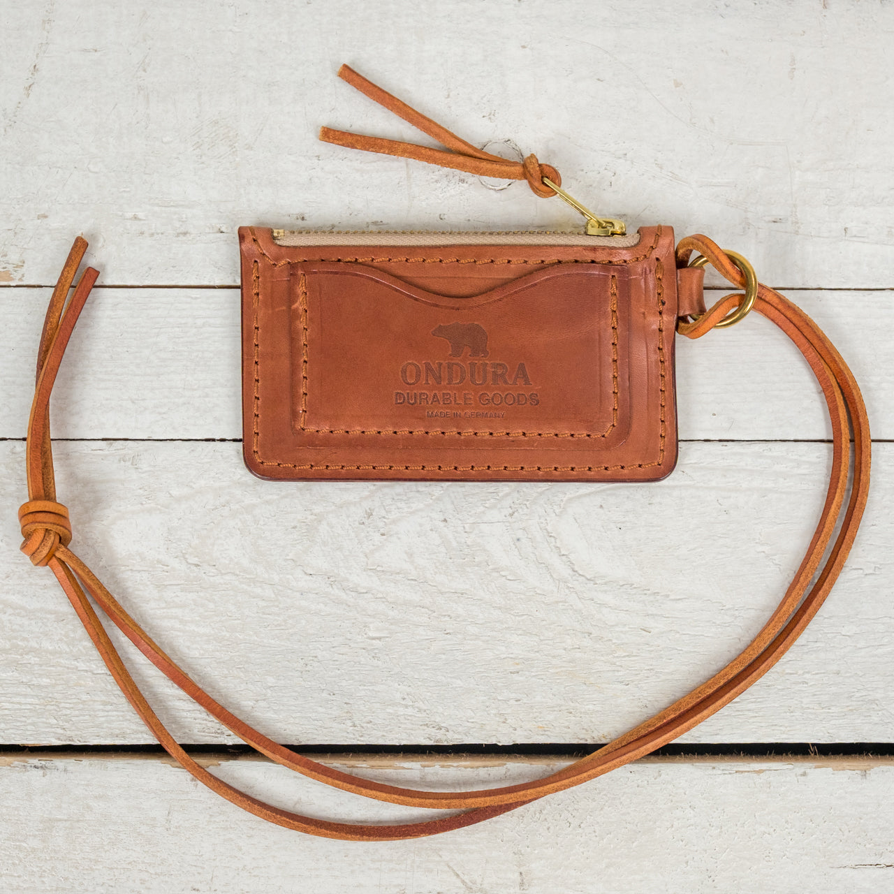 Biker Wallet Mini Braun