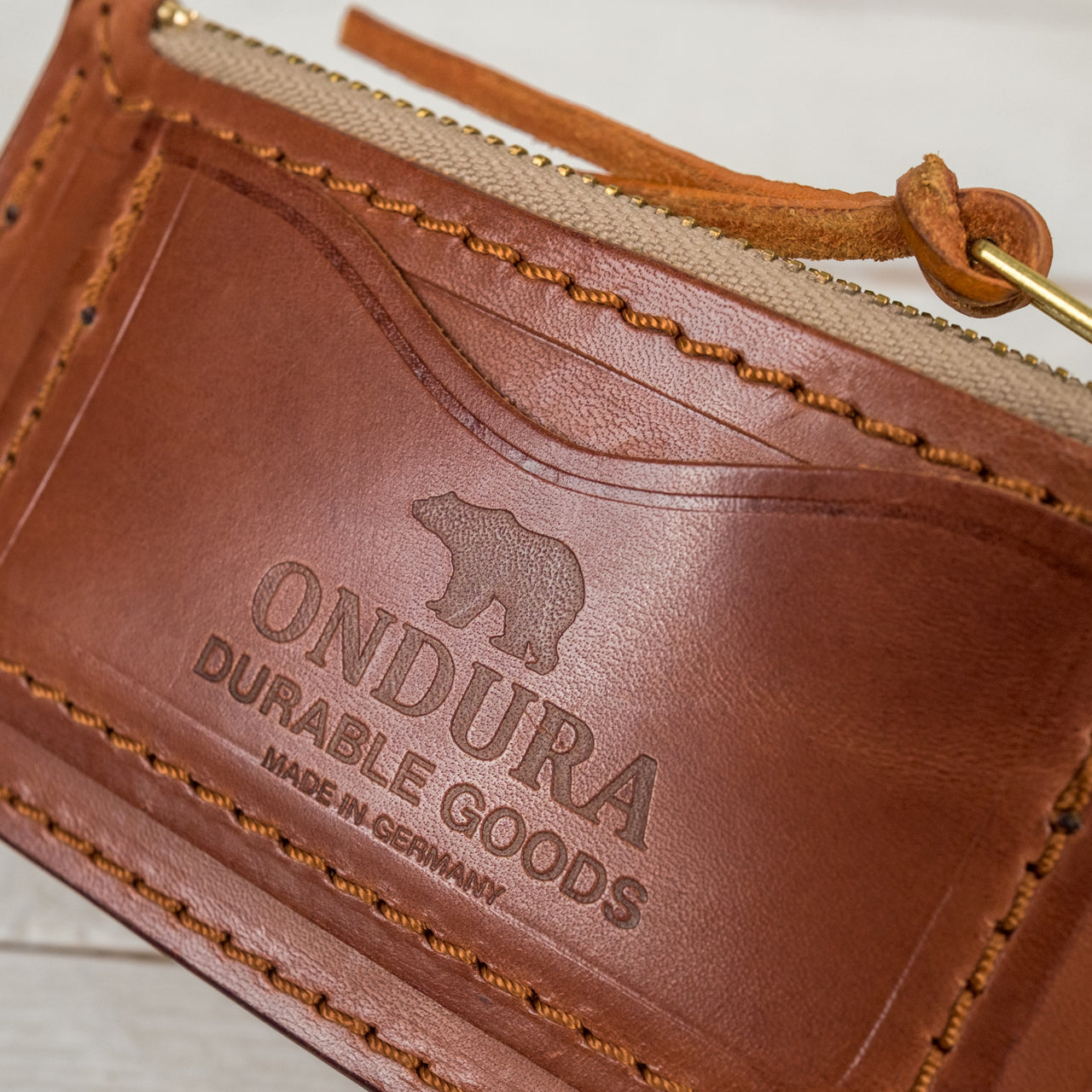 Biker Wallet Mini Braun