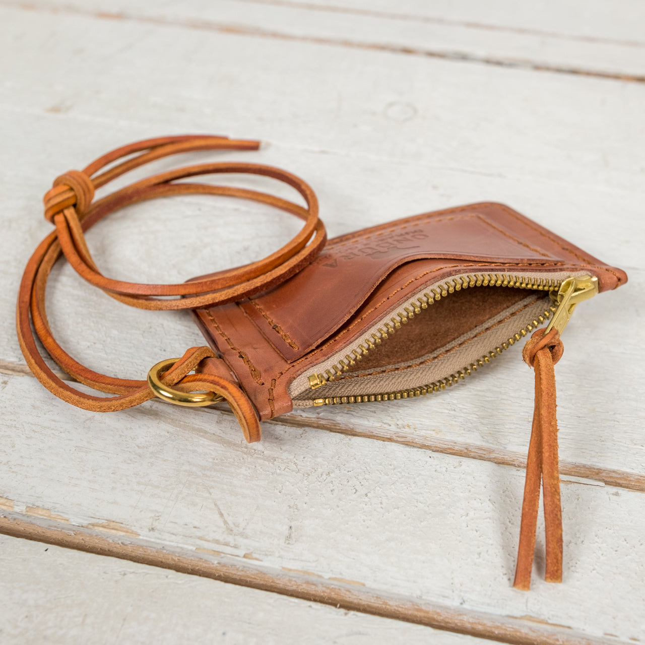 Biker Wallet Mini Braun