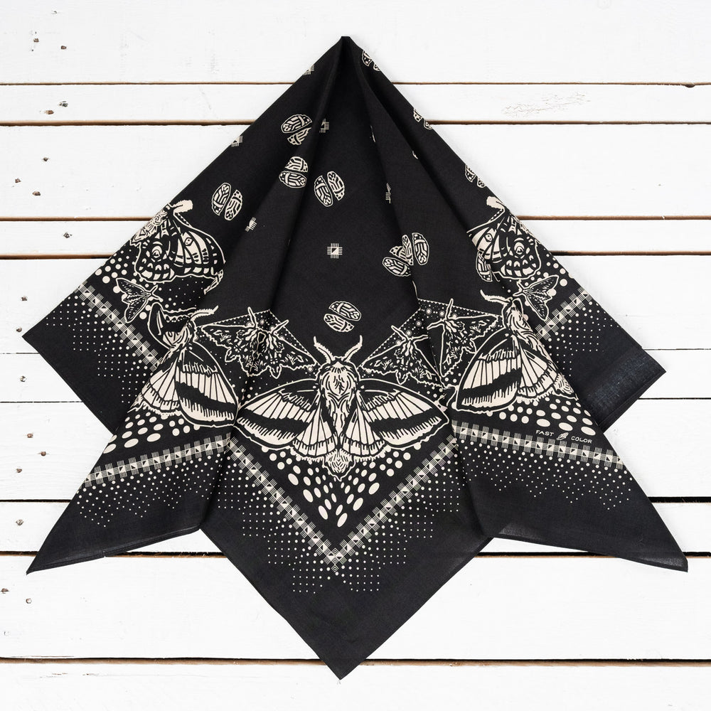 Bandana "Nighthings" 90x90 Noir