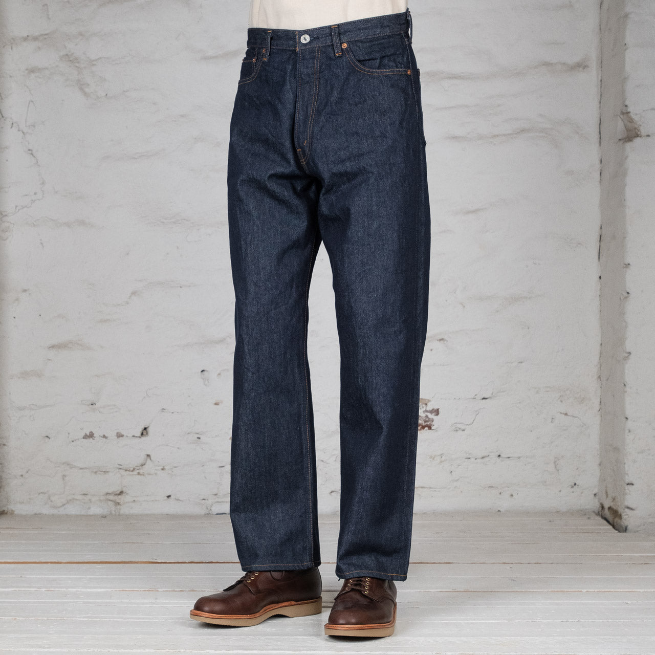 101 Dad's Fit Denim Pants One Wash