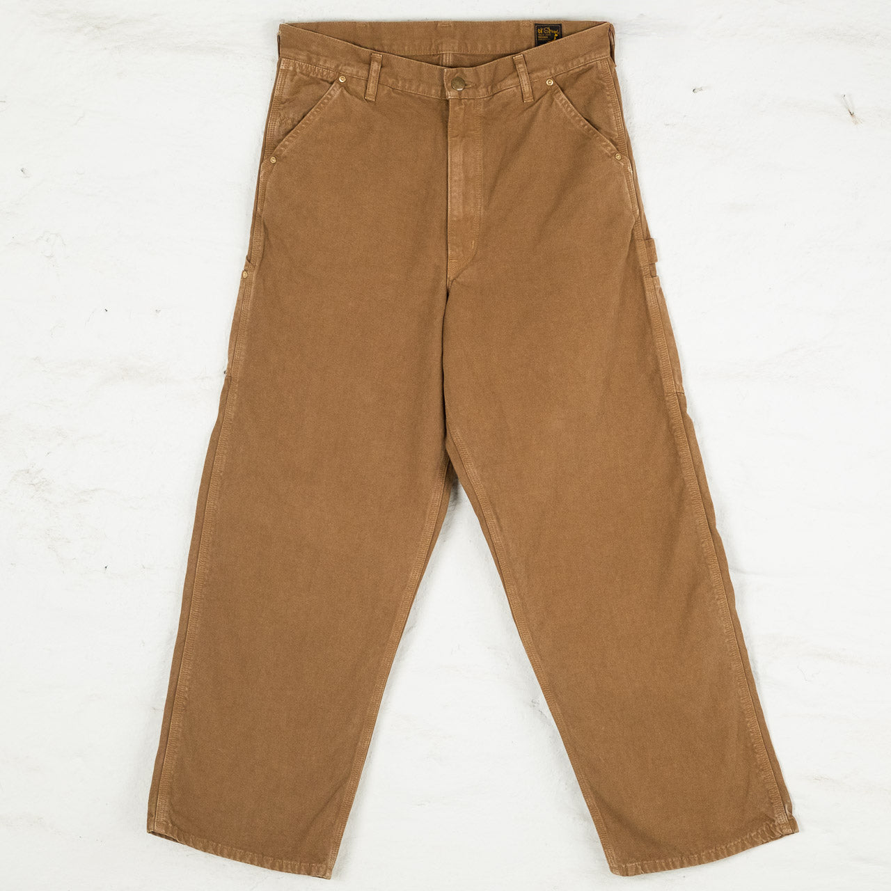 Dad's Fit Painter Pants Brown