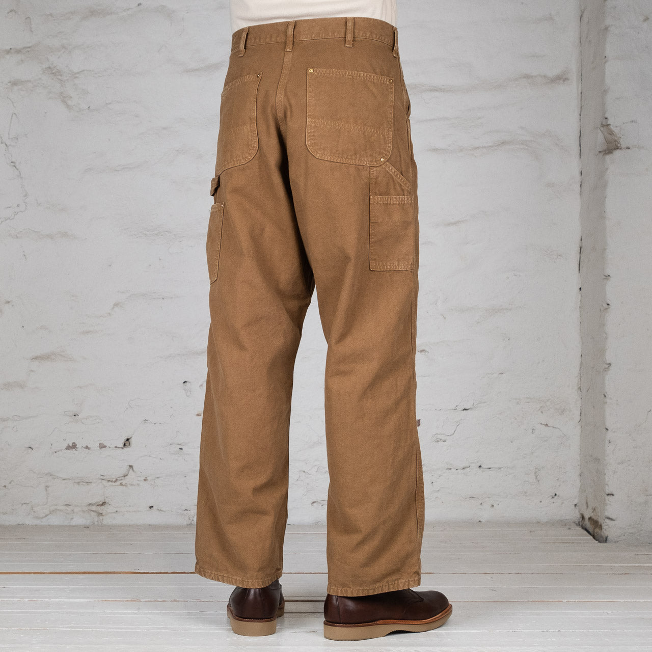 Dad's Fit Painter Pants Braun