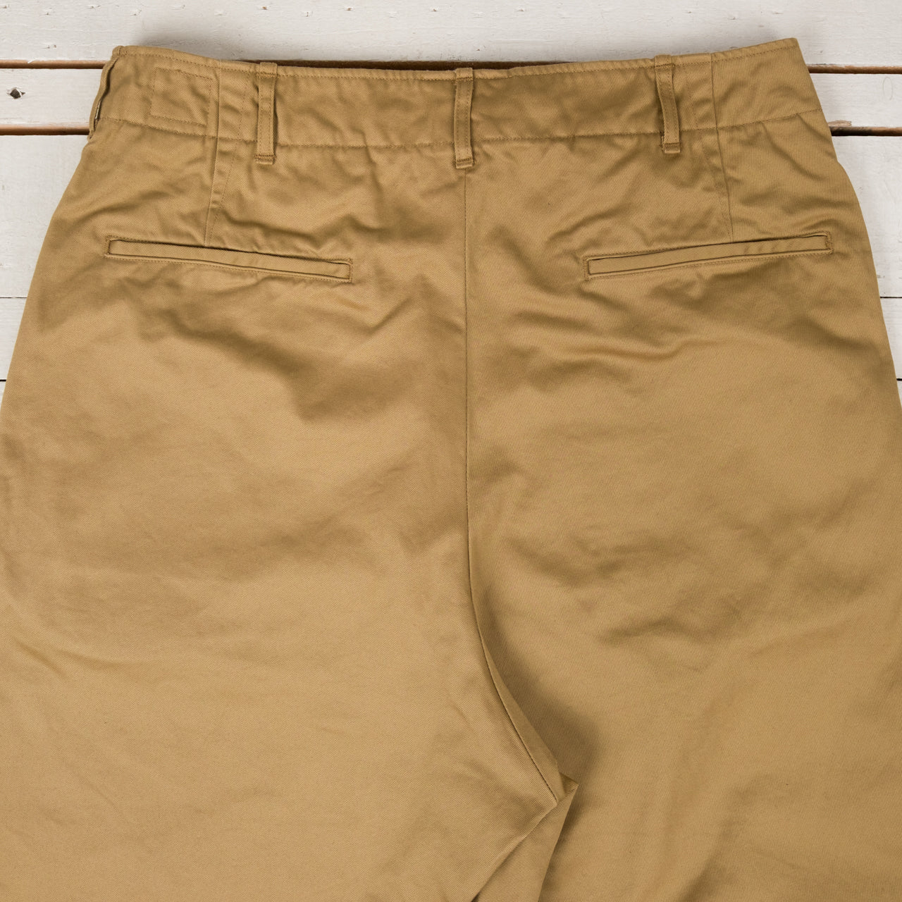 Vintage Fit Army Trousers Khaki