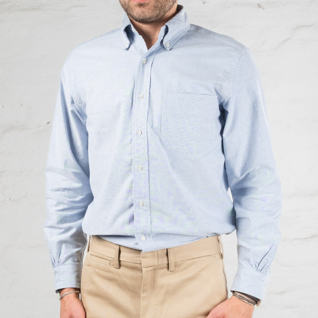 Button Down Shirt Light Blue