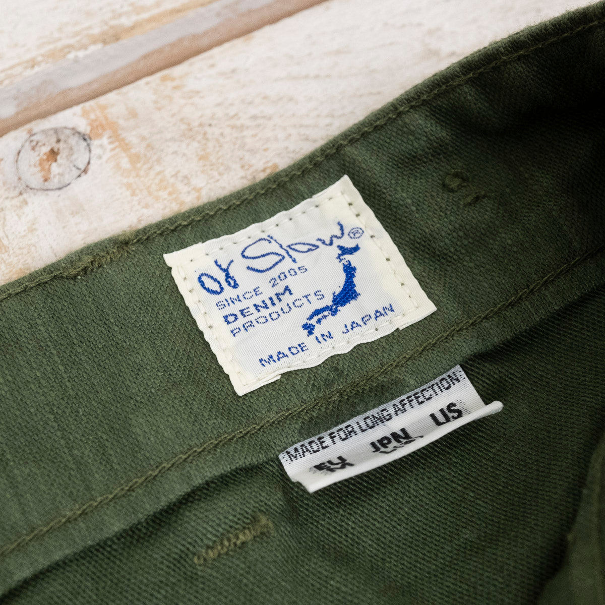 US Army Fatigue Pants Slim Fit Olive