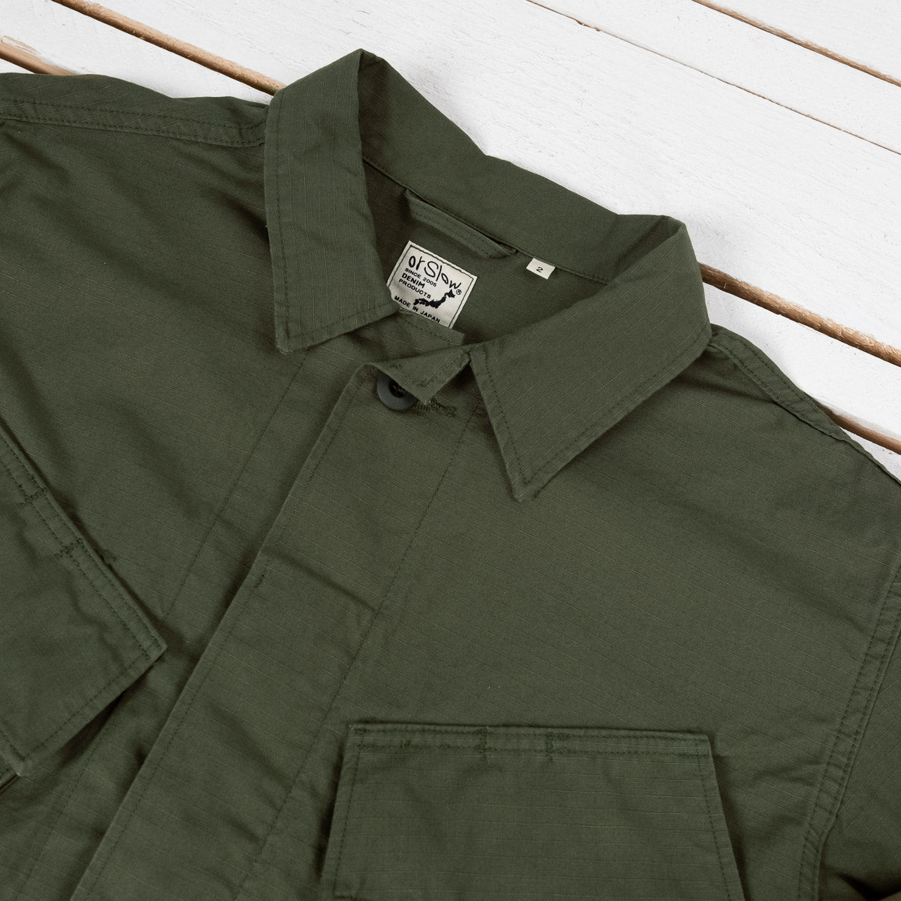 FROM JAPAN【極美品 】orslow オアスロウ U.S ARMY orslow | us army tropical jacket ripstop (army green) – stuf