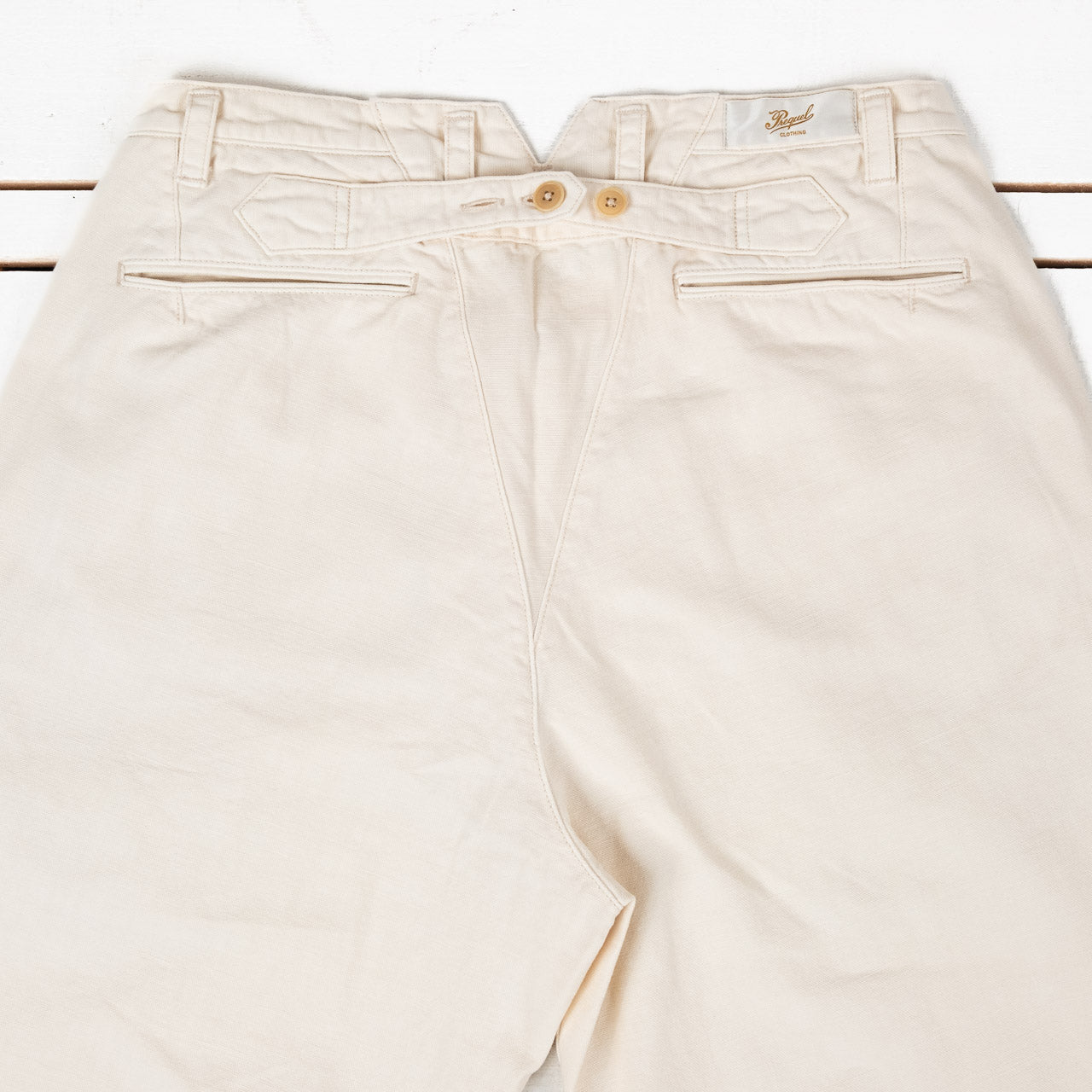 1930's Officer Summer Pants White