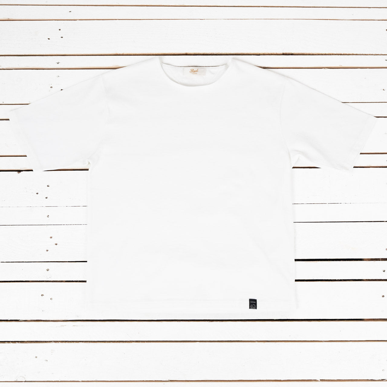 Stiff Cotton T-shirt Weiß