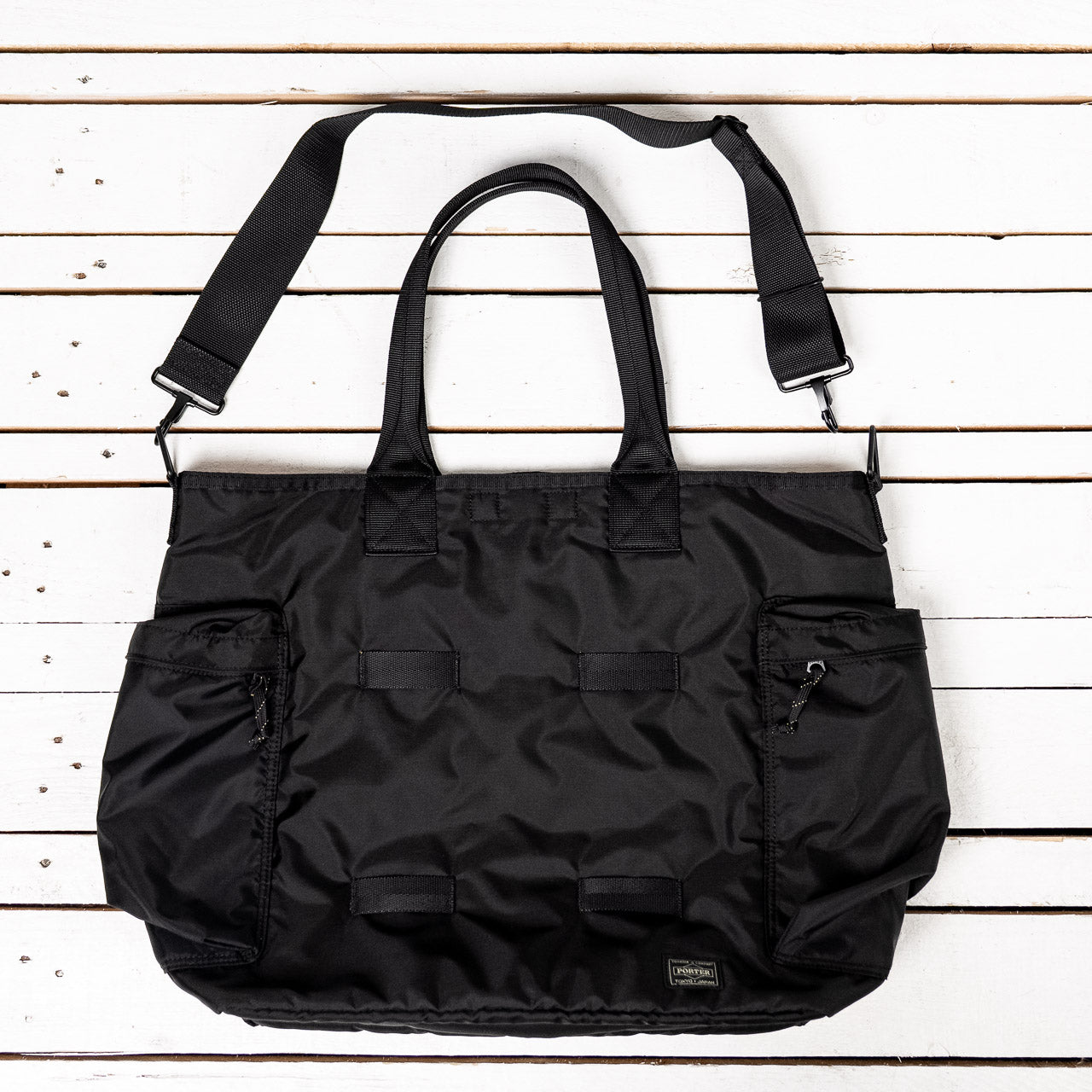PORTER FORCE 2WAY TOTE BAG BLACK ブラック Force 2Way Tote Bag Black