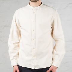 Stand-Up Collar Shirt Natural