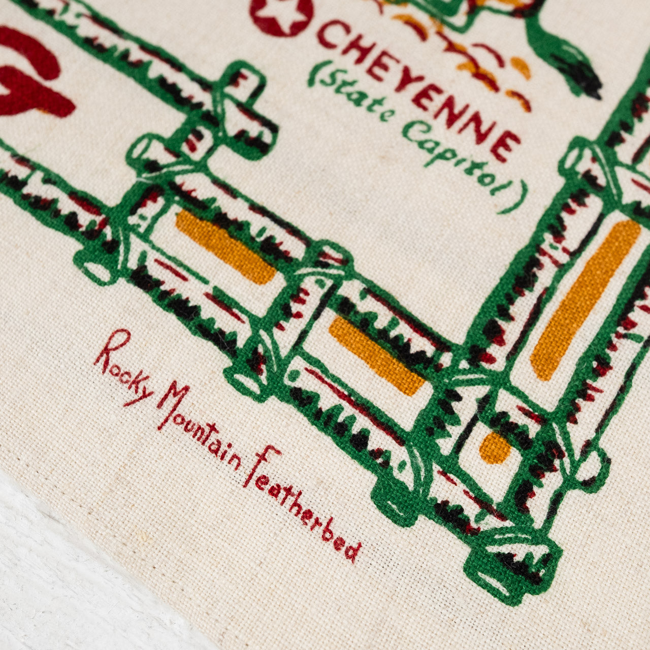 Bandana Wyoming Hemp Natural 