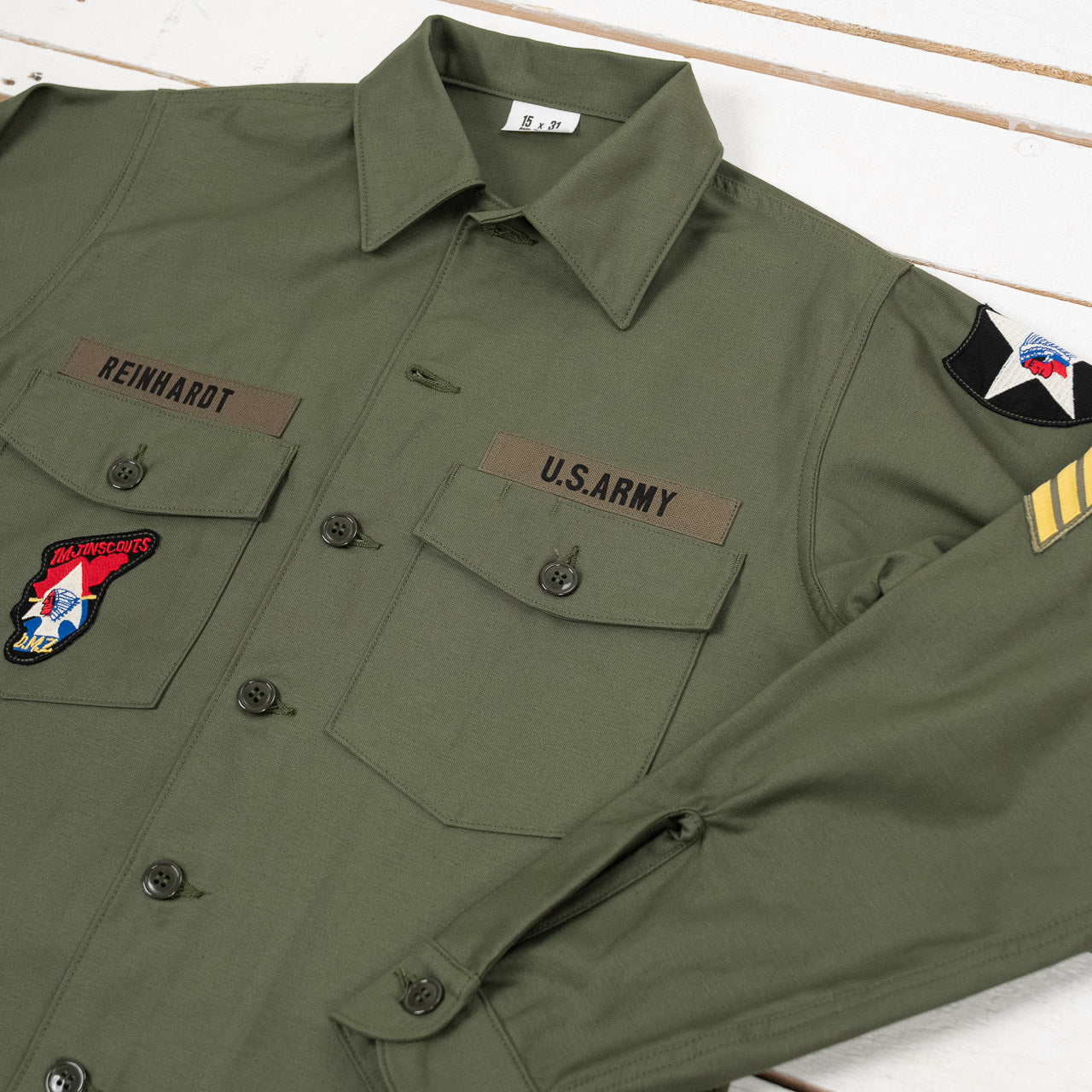 OG-107 Utility Shirt / Imjin Scouts Olive - John Lennon