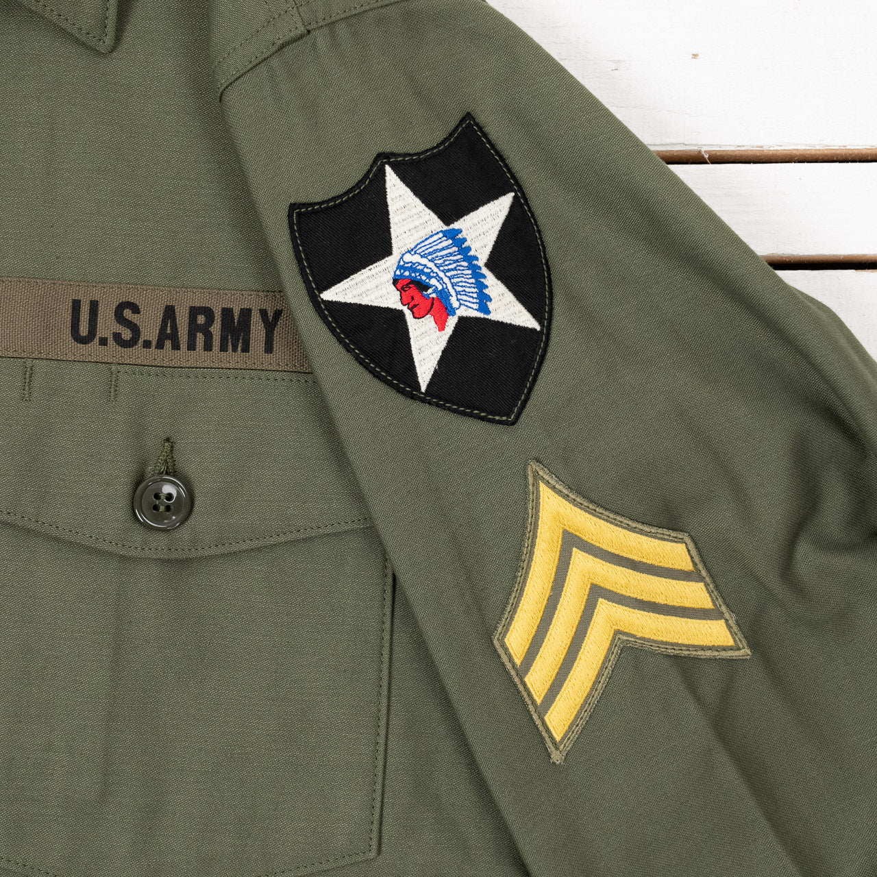 OG-107 Utility Shirt / Imjin Scouts Olive - John Lennon