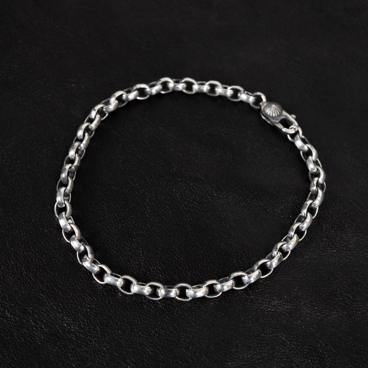 Sterling Link Bracelet Silber