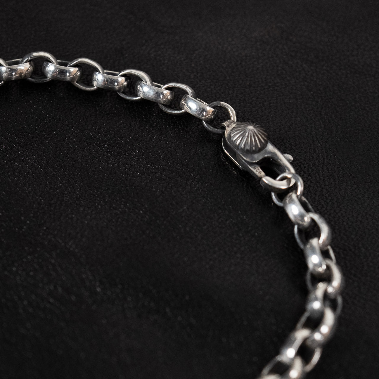 Sterling Link Bracelet Silber