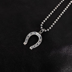 Lucky Horseshoe Pendant Silber
