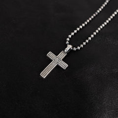 Sterling Cross Pendant  Silber