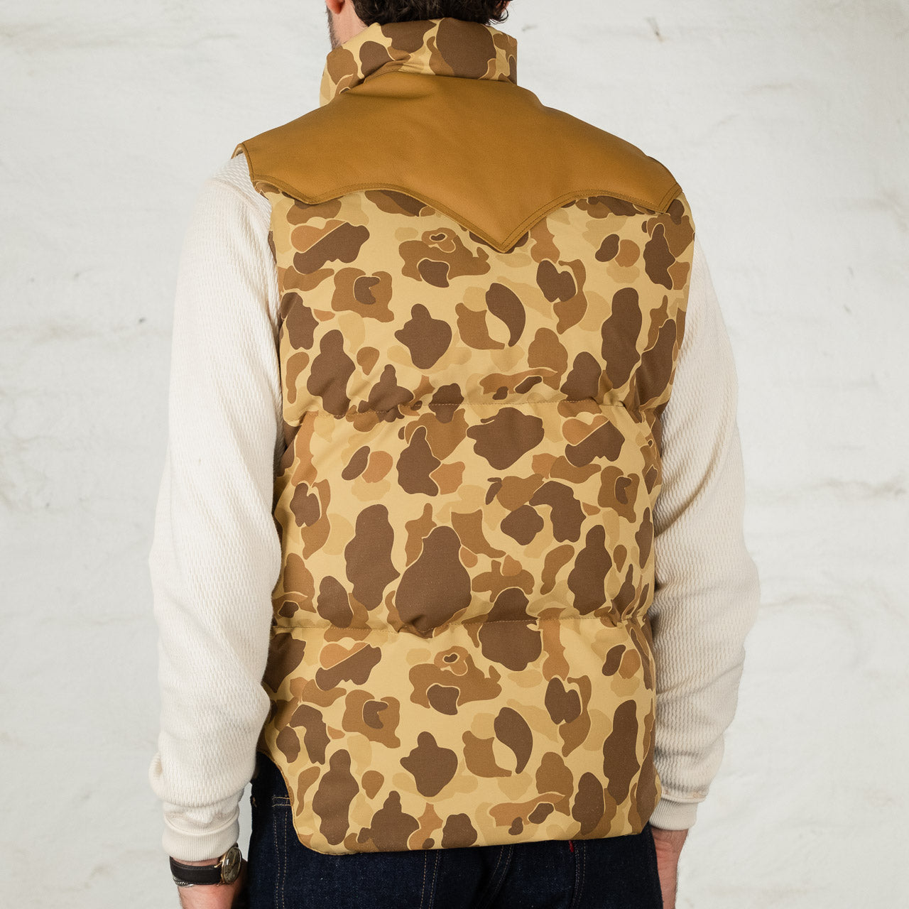 Hunter Camo Brown Down Vest