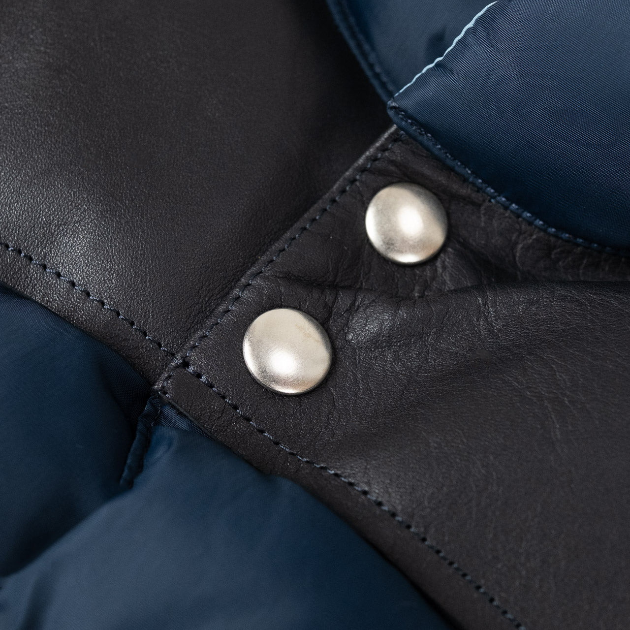 D.Navy down vest