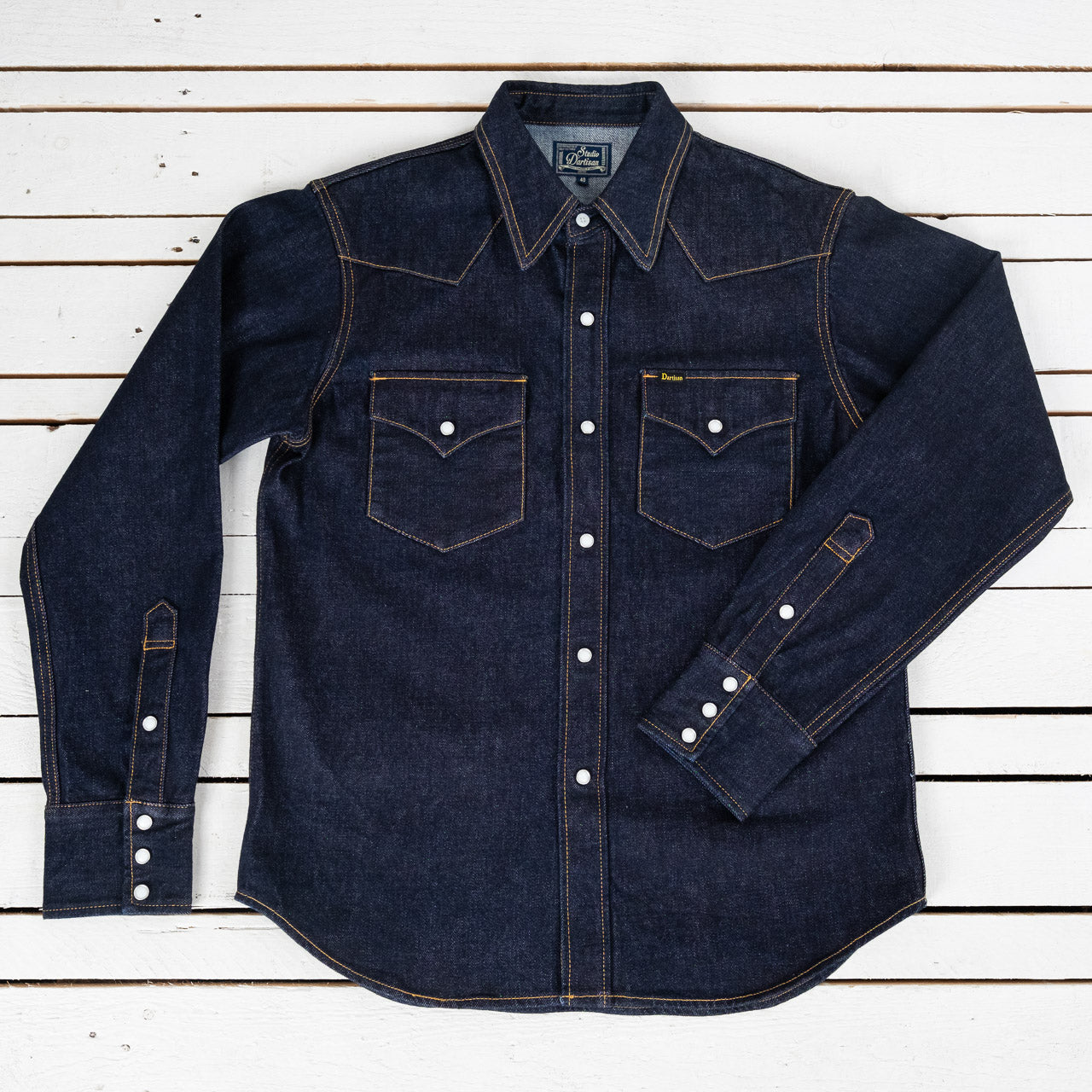 14 oz. Denim Western Shirt