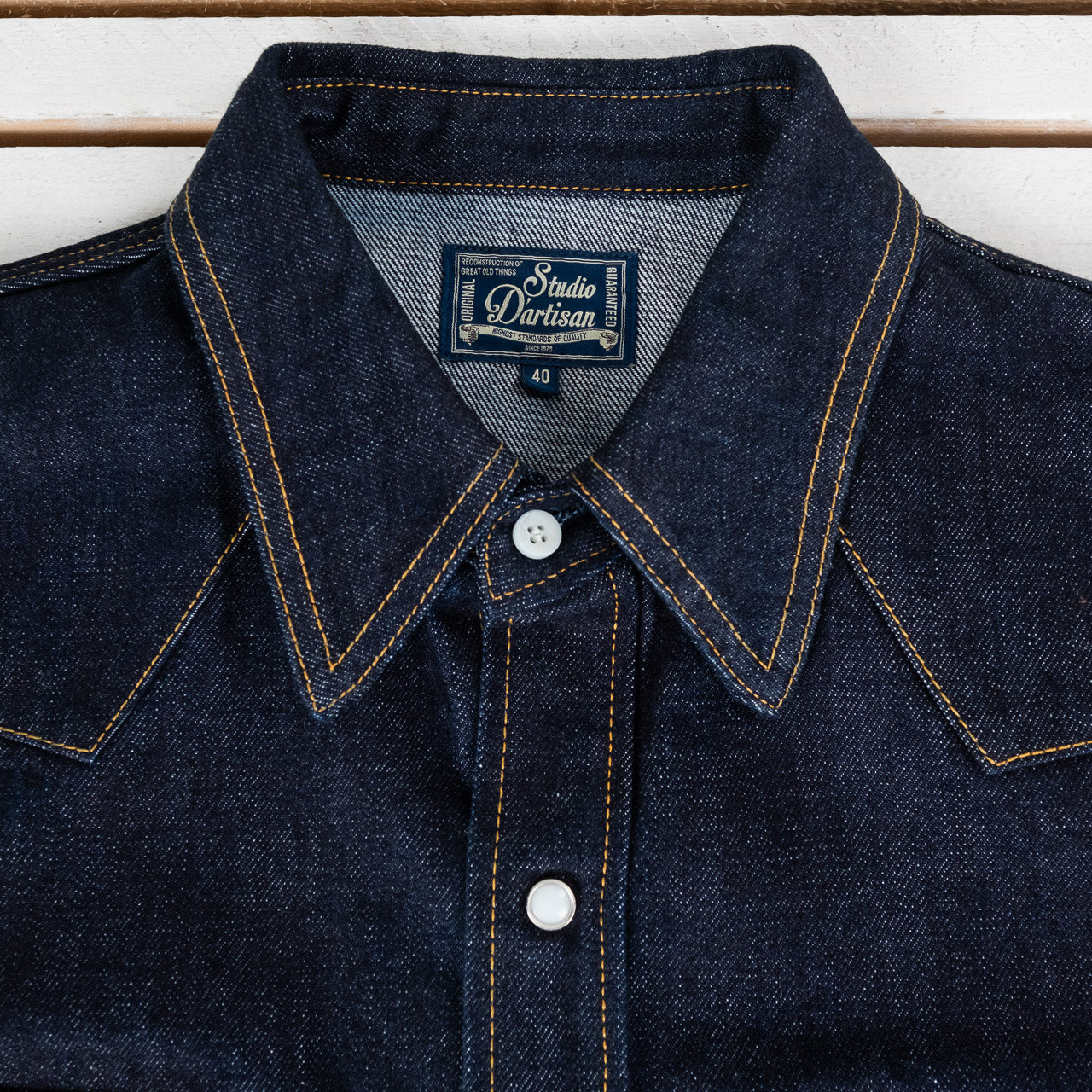 14 oz. Denim Western Shirt