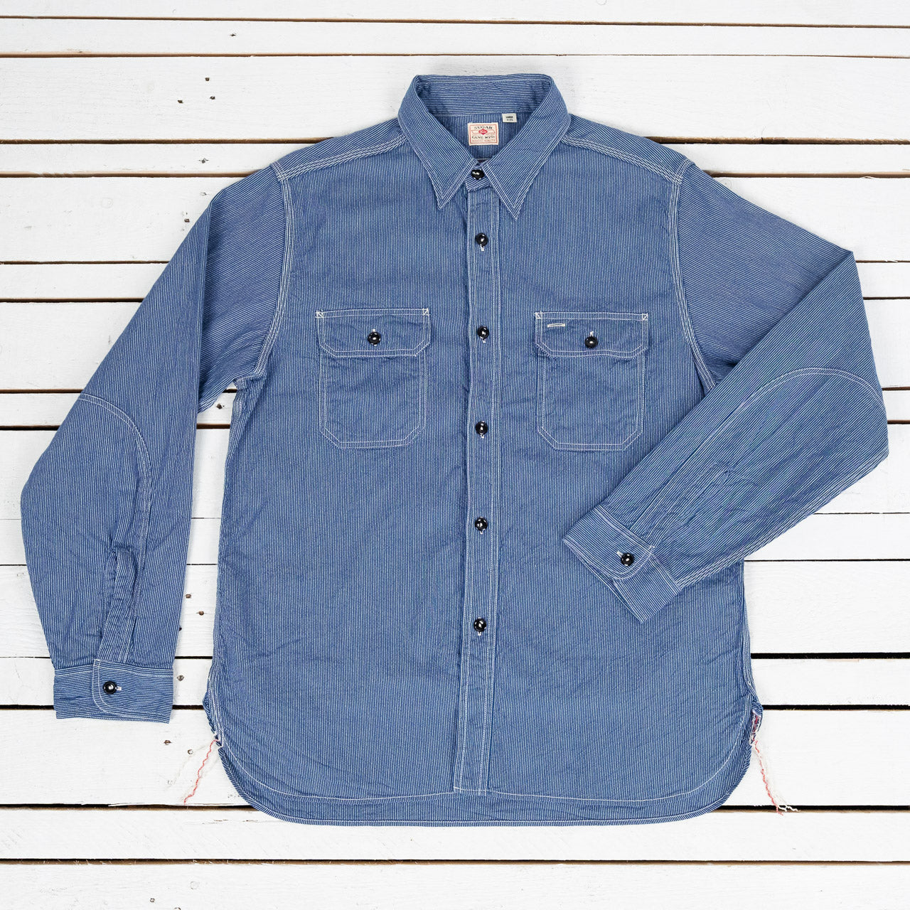 Jean Cord Work Shirt Navy